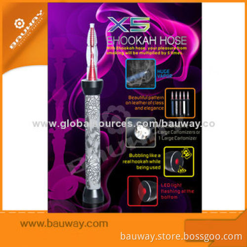 X5 E Hookah Hose with Unique Design, Huge Vapor and with Whole Sale Factory Price